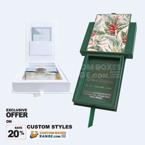 wedding card Packaging Box